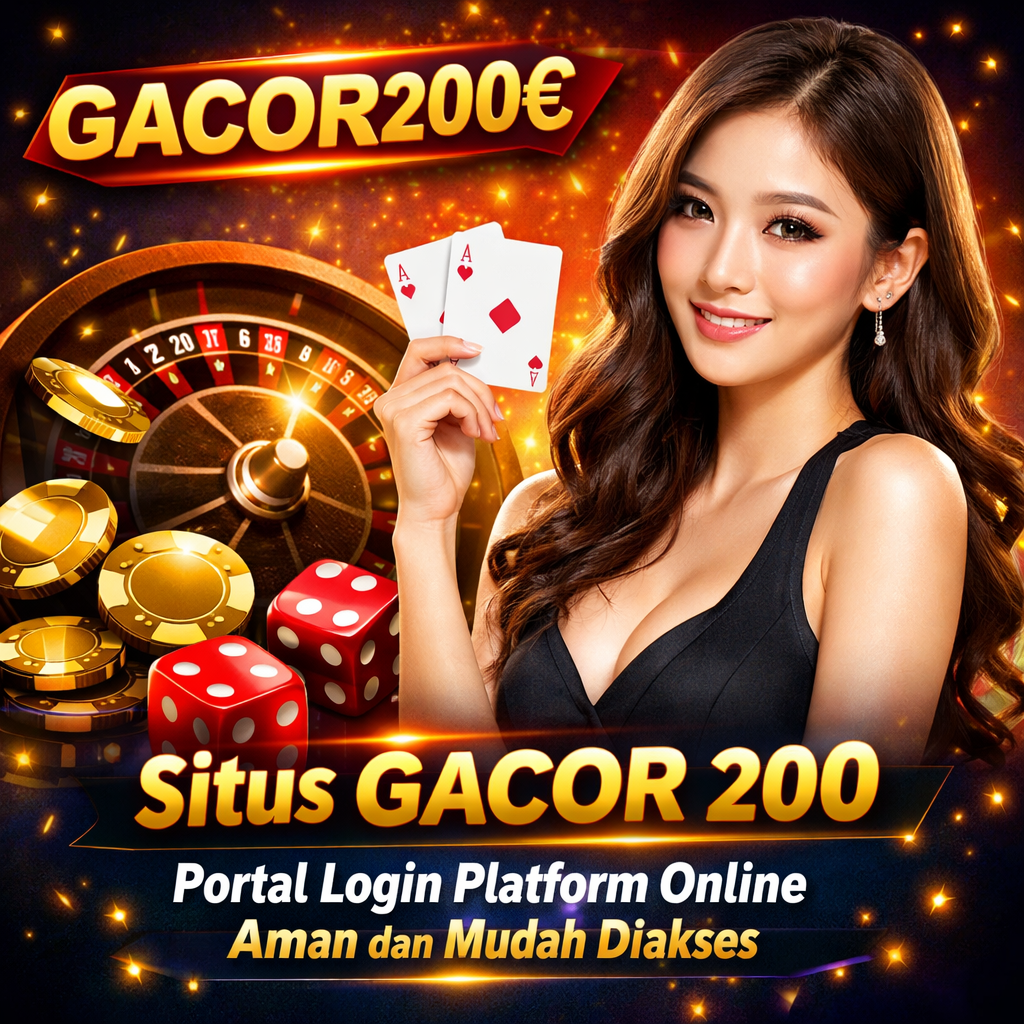 GACOR200 € Situs GACOR 200 Portal Login Platform Online Aman dan Mudah Diakses